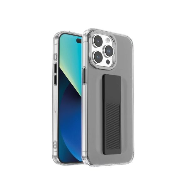كڤر حماية مع مسكة سيليكون من أسلي جلوبال GripMag لهاتف iPhone 15 Pro Max | دخاني كڤر حماية مع مسكة سيليكون من أسلي جلوبال GripMag لهاتف iPhone 15 Pro Max | دخاني